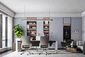 江西轻奢风格-书房