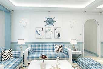江西地中海风格-客厅