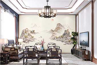 江西森佰汇航空纤维墙咔（巴山蜀水）