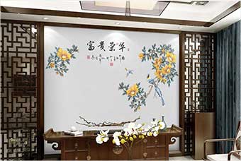 江西森佰汇航空纤维墙咔（富贵荣华）