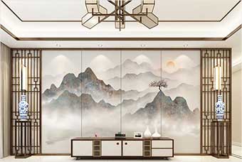 江西森佰汇航空纤维（山水画系列）