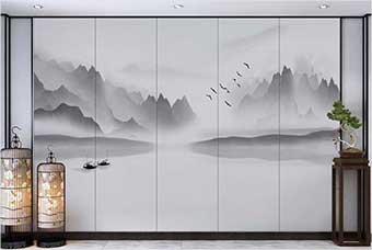 江西森佰汇航空纤维（山水画系列）