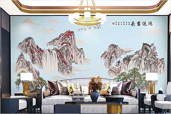 江西森佰汇航空纤维墙咔（鸿运当头）